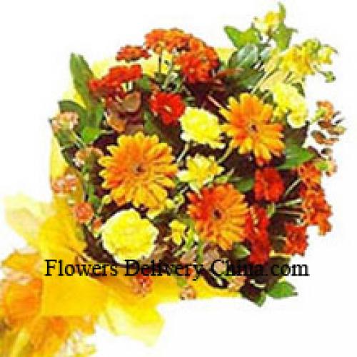 Gezellige en romantische Assortiment Bloemen